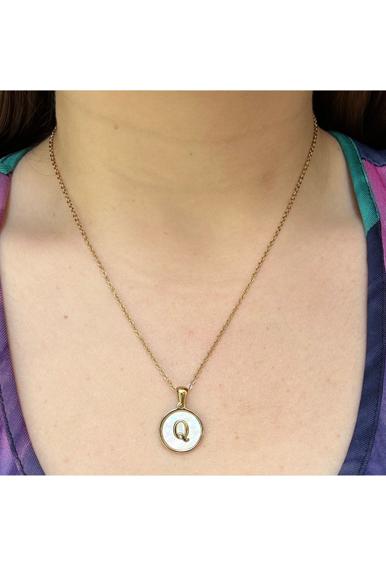 Initial necklace