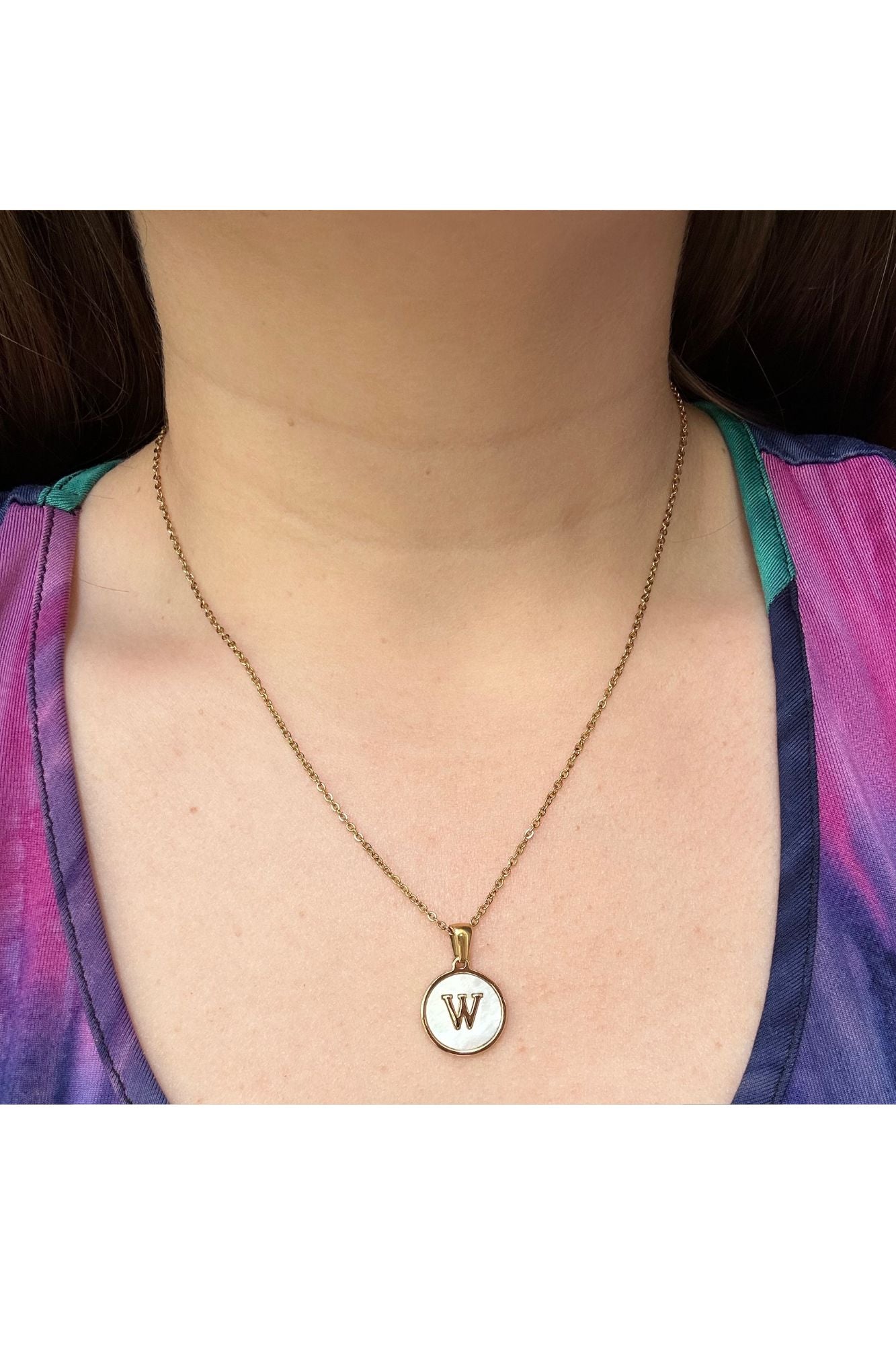 Initial necklace