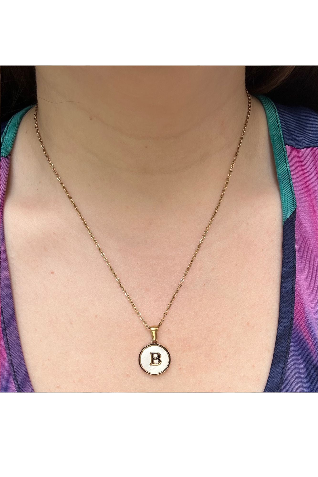 Initial necklace