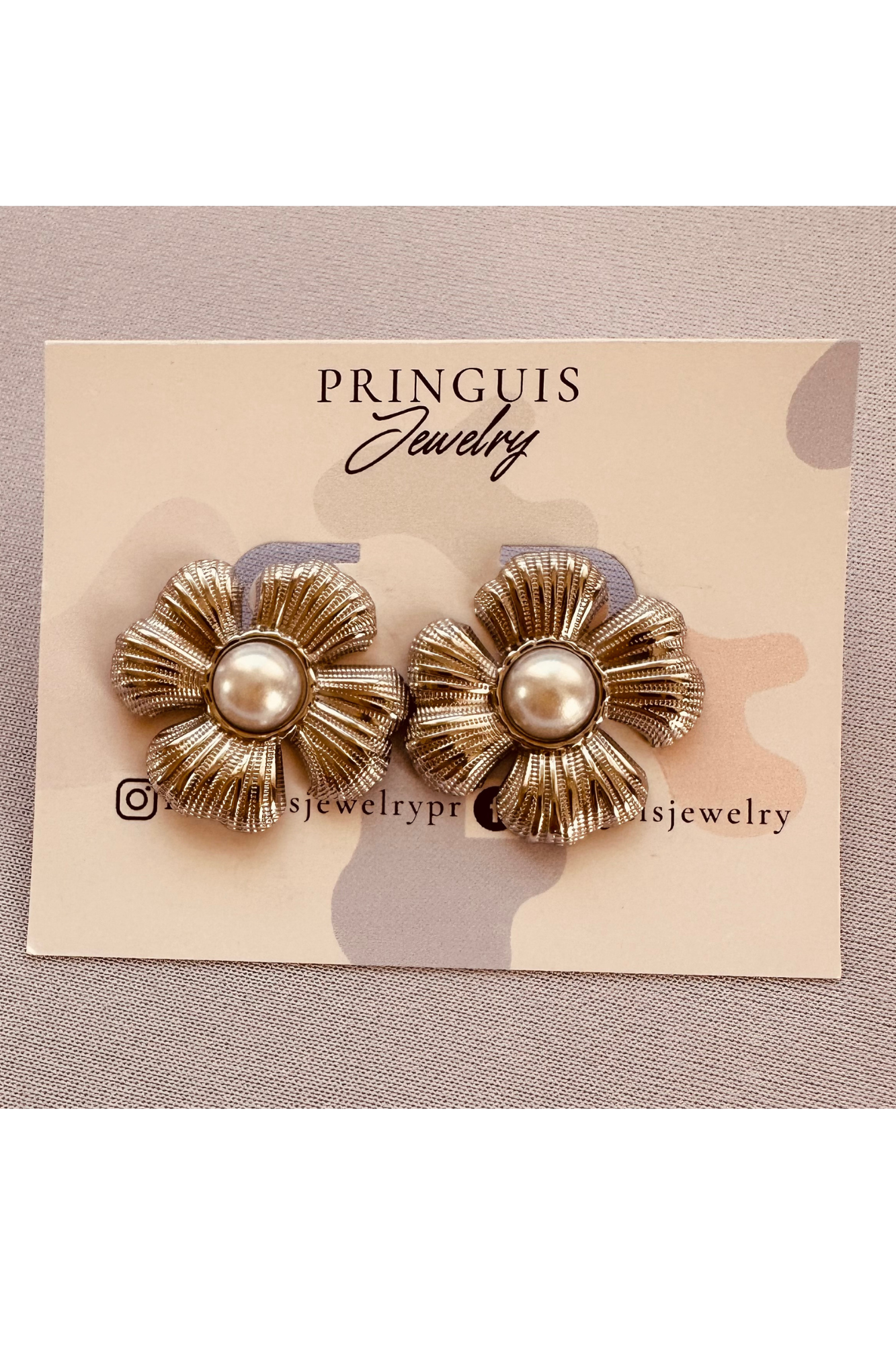 Iris earrings