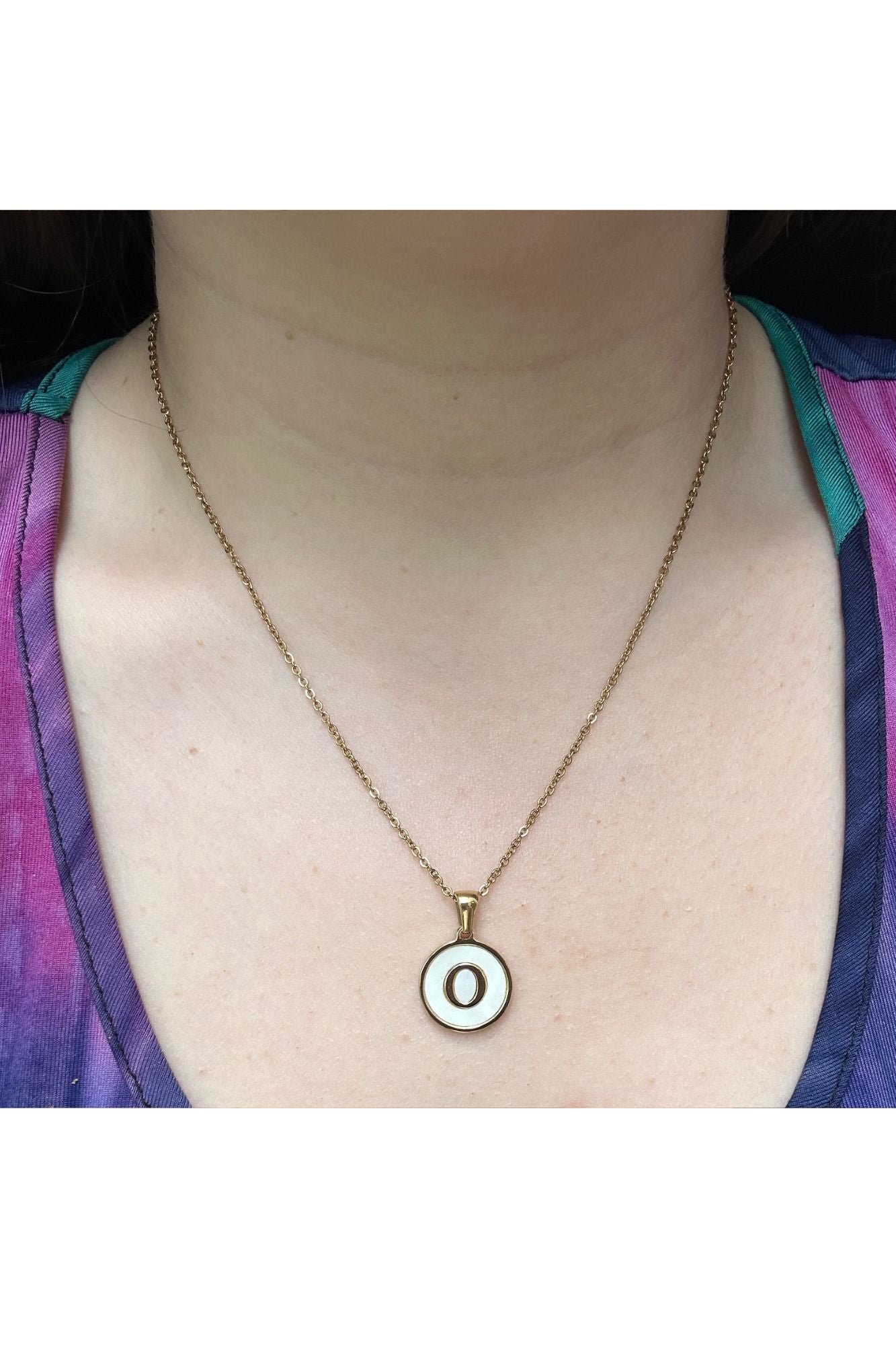 Initial necklace