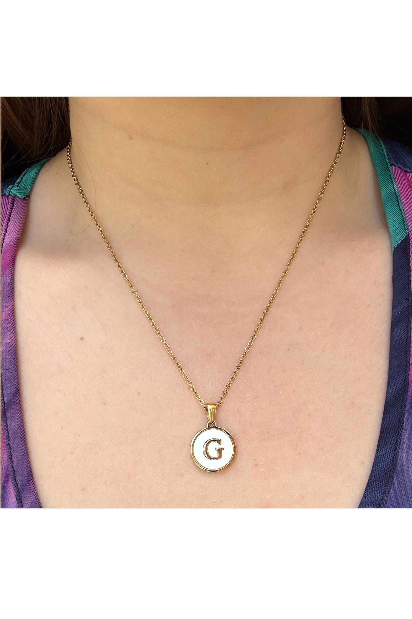 Initial necklace