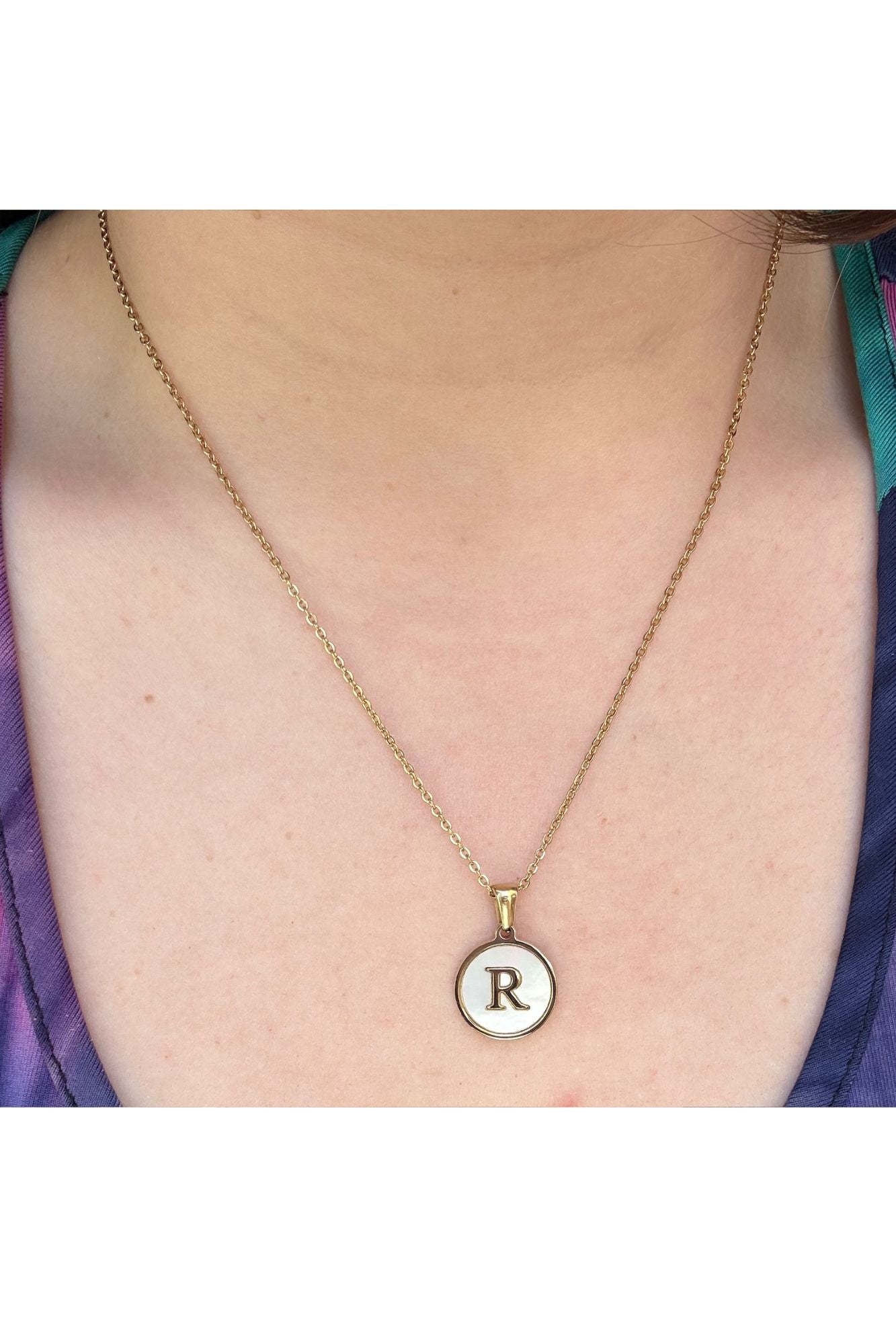 Initial necklace