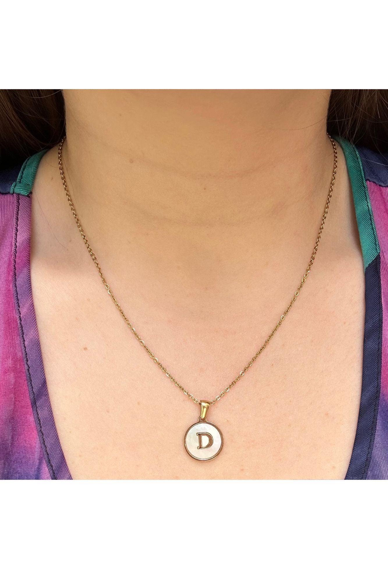 Initial necklace