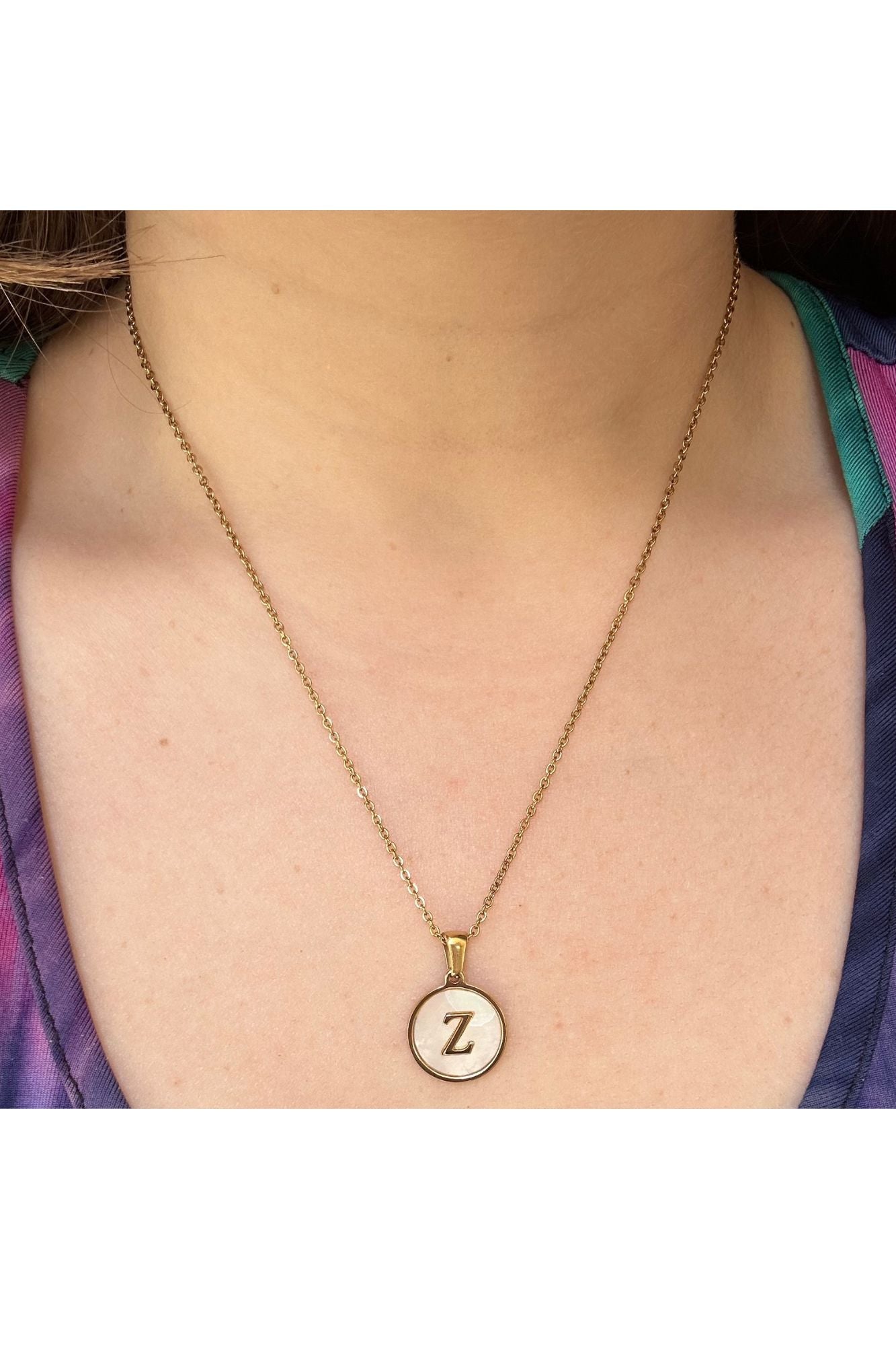 Initial necklace