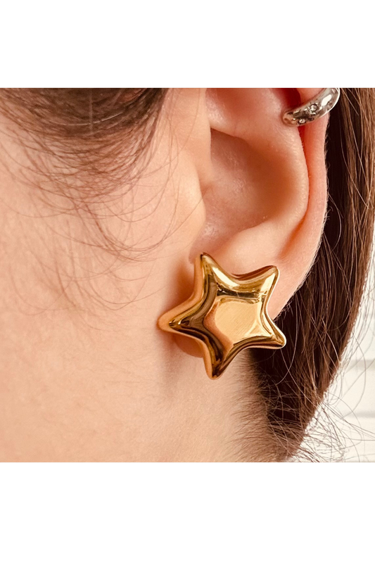 Star earrings