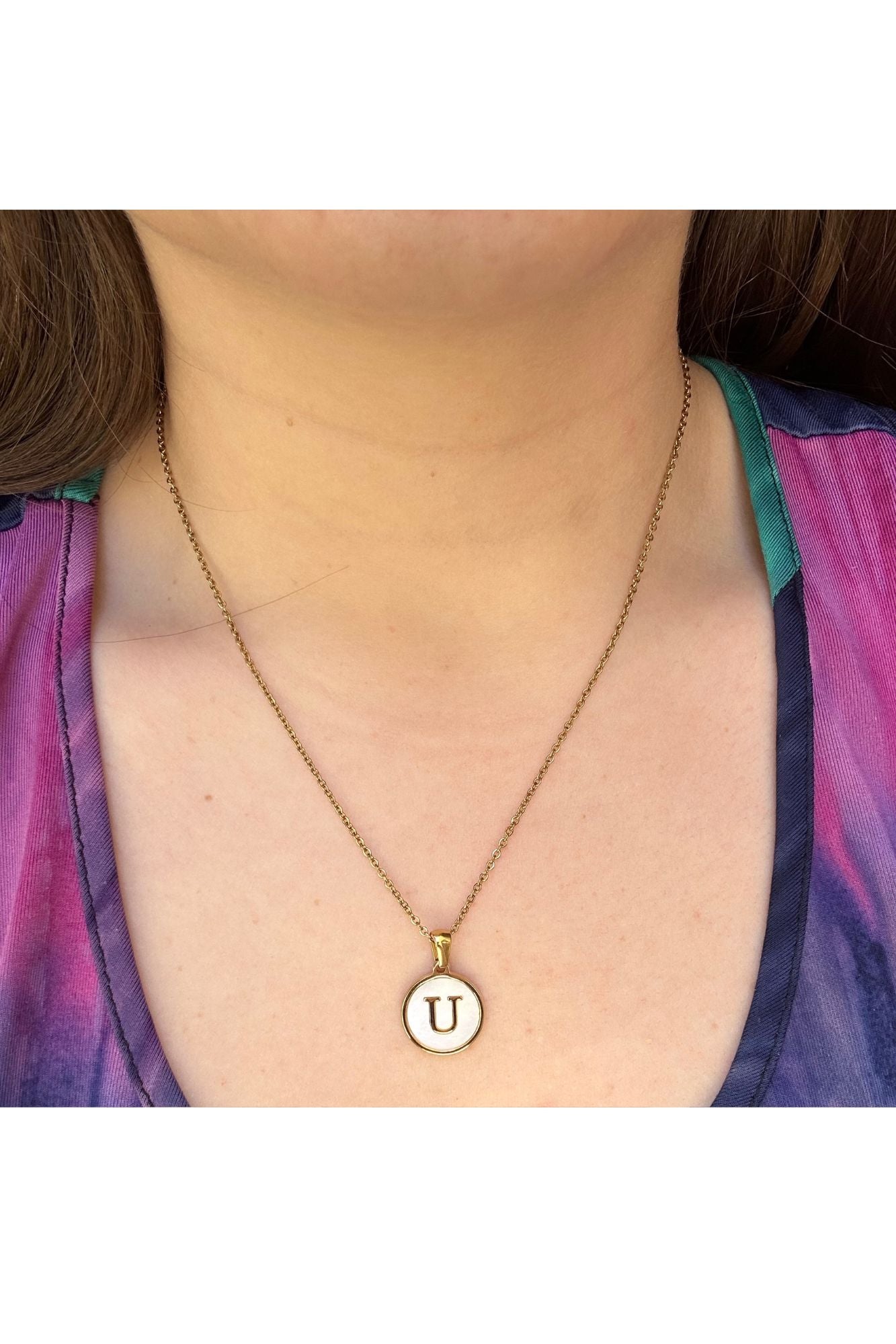 Initial necklace