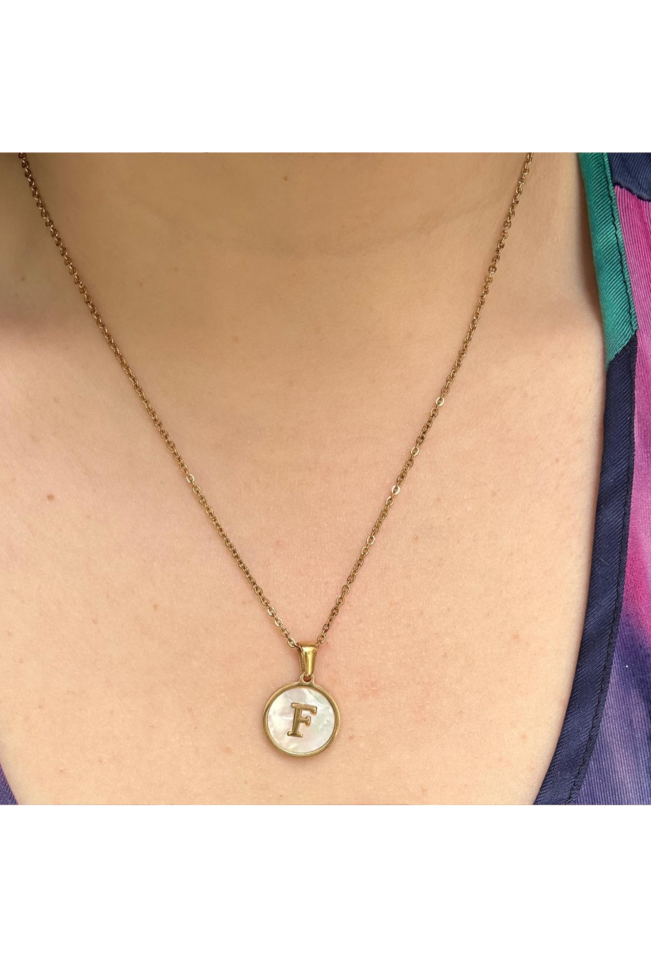 Initial necklace