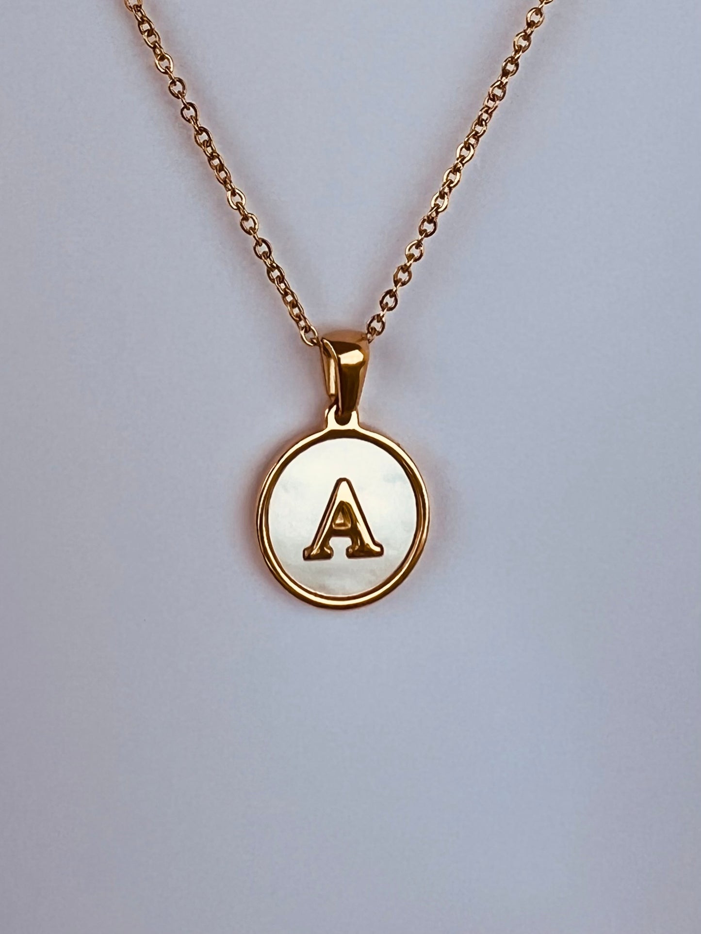 Initial necklace