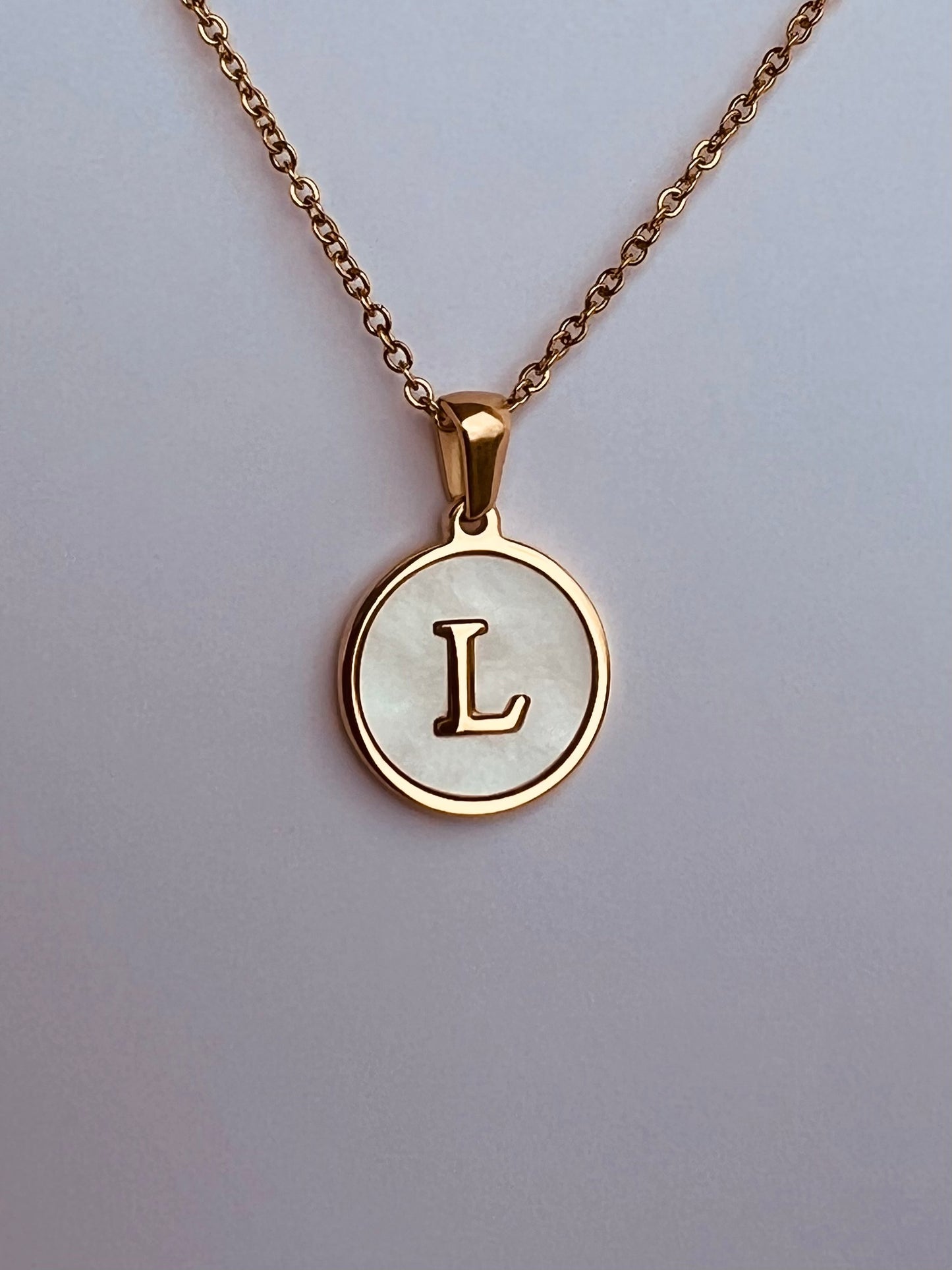 Initial necklace